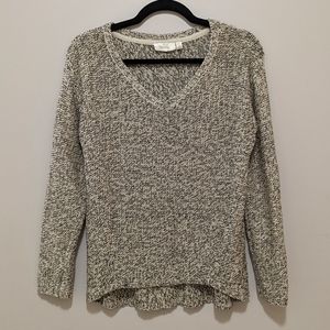 Hi-Lo knit sweater